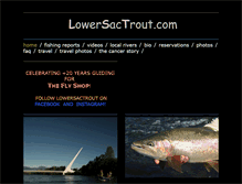 Tablet Screenshot of lowersactrout.com